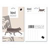 LOVI Lovi Kat berkenhout grijs 3D-dier DIY pakketje LOVI Lovi Kat berkenhout grijs 3D-dier DIY pakketje
