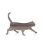 Lovi Cat grey wood Birch plywood 3D-animal DIY package Lovi Cat grey wood Birch plywood 3D-animal DIY package