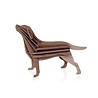 LOVI Lovi Labrador berkenhout bruin 3D-dier DIY pakketje LOVI Lovi Labrador berkenhout bruin 3D-dier DIY pakketje