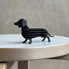 LOVI Lovi Teckel black birch wood 3D - animal DIY package LOVI Lovi Teckel black birch wood 3D - animal DIY package