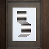 Moebe Moebe Frame Smoked Oak Transparent frame (various sizes) Moebe Moebe Frame Smoked Oak Transparent frame (various sizes)