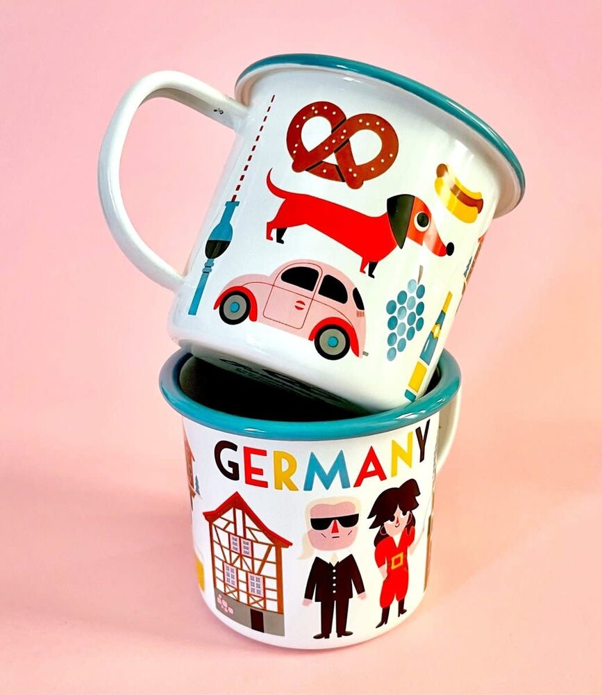 OMM Design OMM design Enamel Cup Germany OMM Design OMM design Enamel Cup Germany