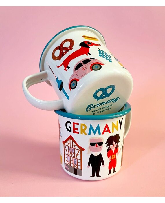 OMM design Enamel Cup Germany