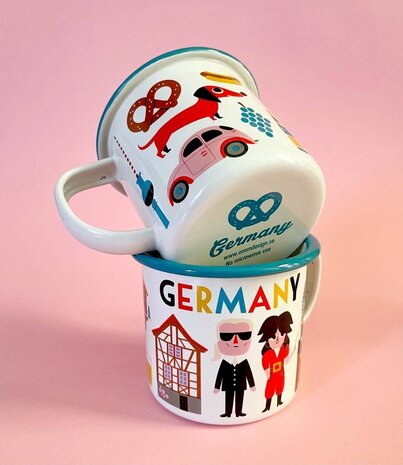 OMM Design OMM design Enamel Cup Germany OMM Design OMM design Enamel Cup Germany