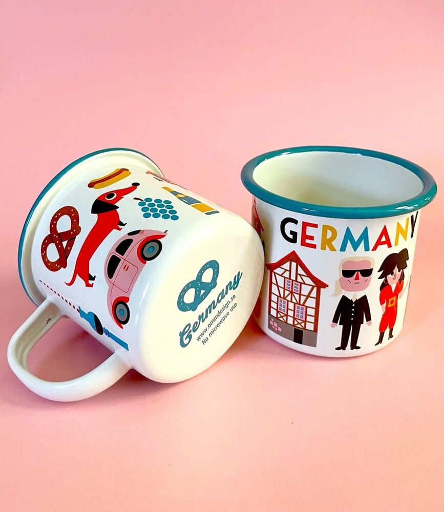 OMM Design OMM design Enamel Cup Germany OMM Design OMM design Enamel Cup Germany