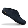 Glerups Glerups Slip-on met zwart rubber zool (diverse maten) Denim Pantoffel Glerups Glerups Slip-on met zwart rubber zool (diverse maten) Denim Pantoffel