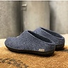 Glerups Glerups Slip-on met zwart rubber zool (diverse maten) Denim Pantoffel Glerups Glerups Slip-on met zwart rubber zool (diverse maten) Denim Pantoffel