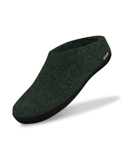 Glerups Glerups Slip-on with black rubber sole (various sizes) Forest Slipper Glerups Glerups Slip-on with black rubber sole (various sizes) Forest Slipper