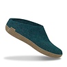 Glerups Glerups Slip-on with leather sole (various sizes) Petrol Slipper Glerups Glerups Slip-on with leather sole (various sizes) Petrol Slipper