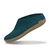 Glerups Glerups Slip-on with leather sole (various sizes) Petrol Slipper Glerups Glerups Slip-on with leather sole (various sizes) Petrol Slipper