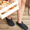 Glerups Glerups Slip-on Pantoffel Charcoal met leren zool (diverse maten) Glerups Glerups Slip-on Pantoffel Charcoal met leren zool (diverse maten)