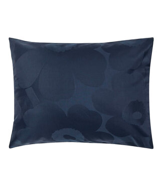 Marimekko Marimekko 50 x 60 cm kussensloop Unikko donkerblauw