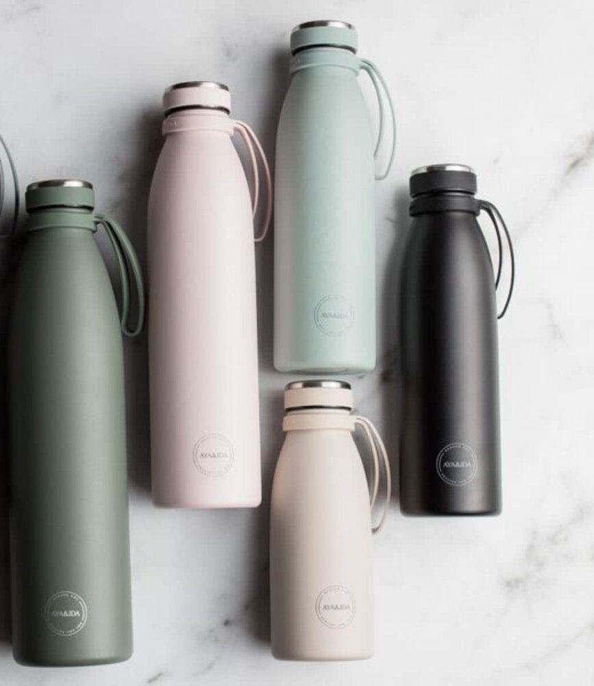 AYA & IDA AYA & IDA siliconen hengsel Mint Groen  voor Drinkfles Thermo 350 - 1000 ml van AYA & IDA