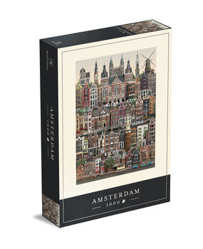 Martin Schwartz Martin Schwartz Amsterdam jigsaw puzzle 1000 pieces – 50x70cm Martin Schwartz Martin Schwartz Amsterdam jigsaw puzzle 1000 pieces – 50x70cm