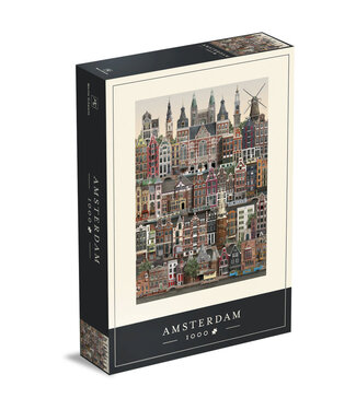 Martin Schwartz Martin Schwartz Amsterdam puzzel 1000 stukjes – 50x70cm