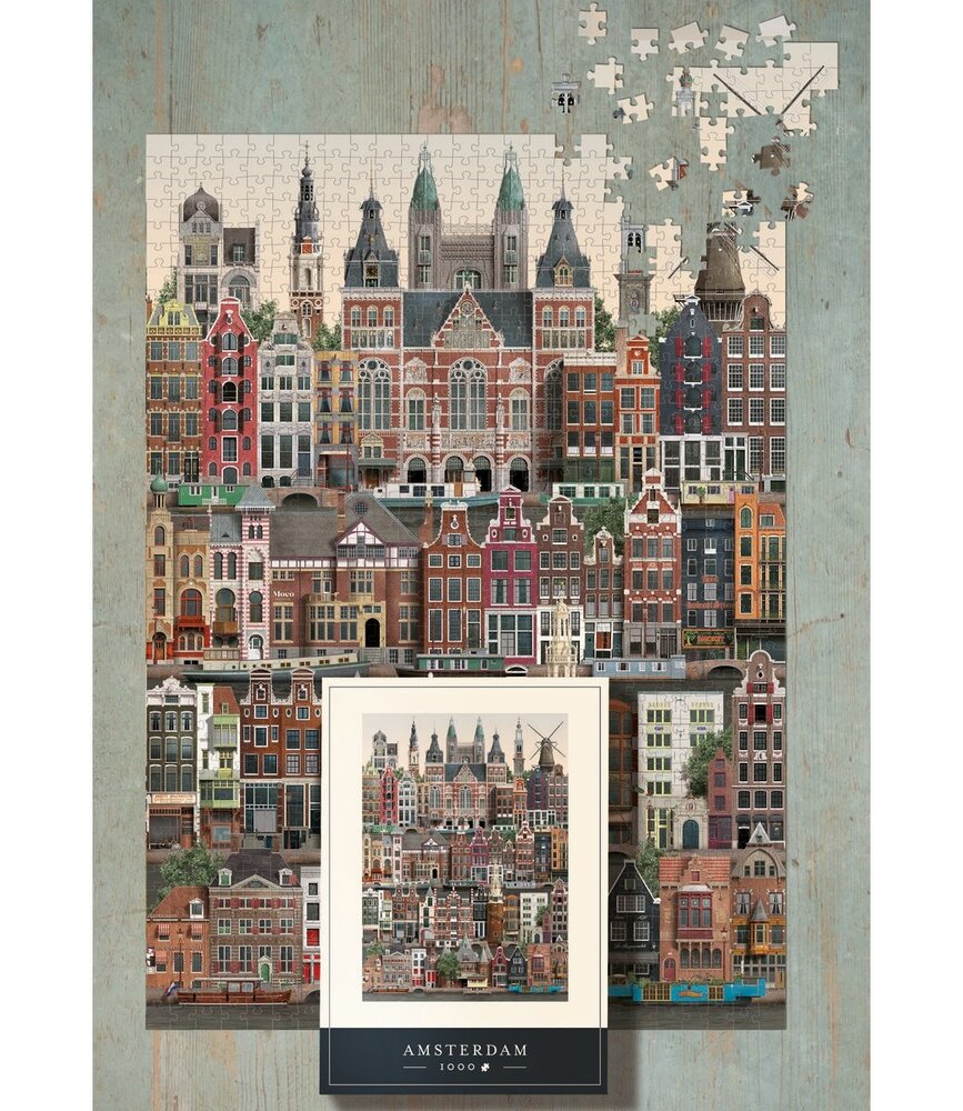 Martin Schwartz Martin Schwartz Amsterdam jigsaw puzzle 1000 pieces – 50x70cm
