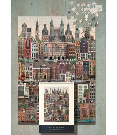 Martin Schwartz Martin Schwartz Amsterdam jigsaw puzzle 1000 pieces – 50x70cm