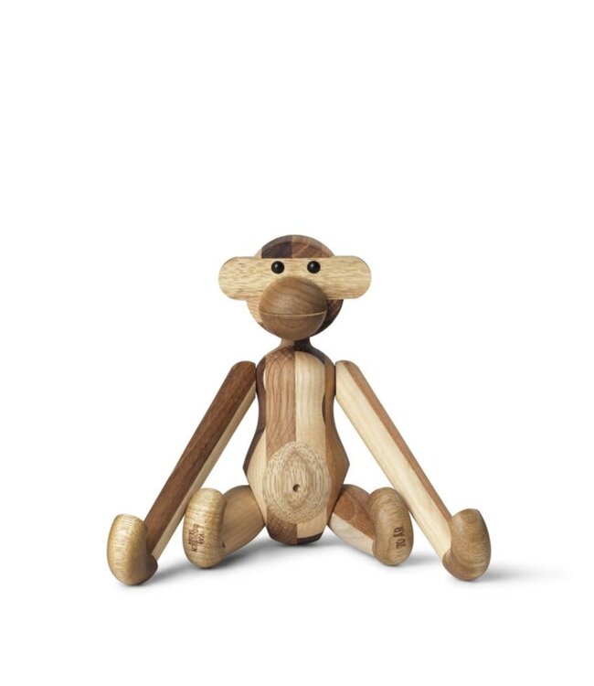 Kay Bojesen Kay Bojesen Monkey Reworked Anniversary small H19.5cm mixed wood