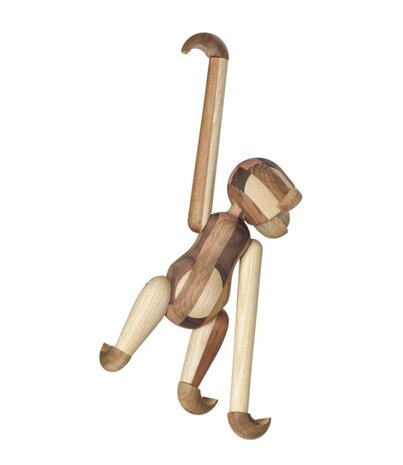 Kay Bojesen Denmark Kay Bojesen Monkey Reworked Anniversary small H19.5cm mixed wood Kay Bojesen Denmark Kay Bojesen Monkey Reworked Anniversary small H19.5cm mixed wood