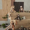 Kay Bojesen Denmark Kay Bojesen Monkey Reworked Anniversary small H19.5cm mixed wood Kay Bojesen Denmark Kay Bojesen Monkey Reworked Anniversary small H19.5cm mixed wood