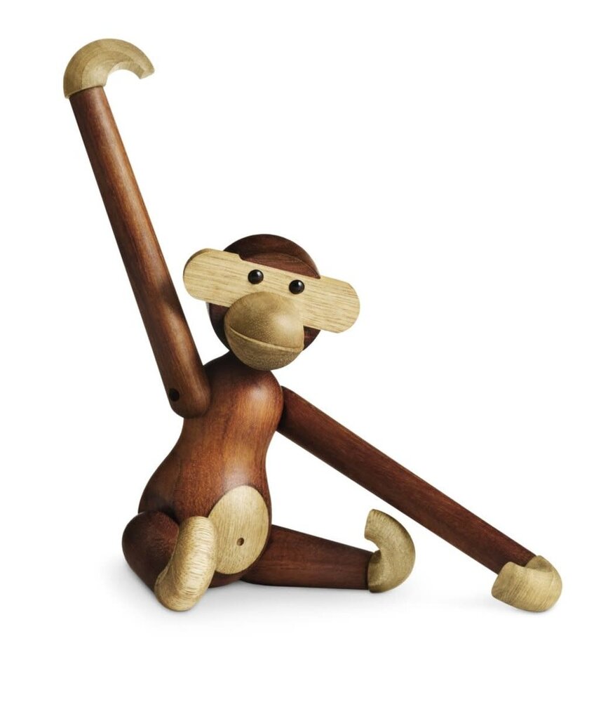 Kay Bojesen Denmark Kay Bojesen Monkey small H19.5cm teak limba Kay Bojesen Denmark Kay Bojesen Monkey small H19.5cm teak limba
