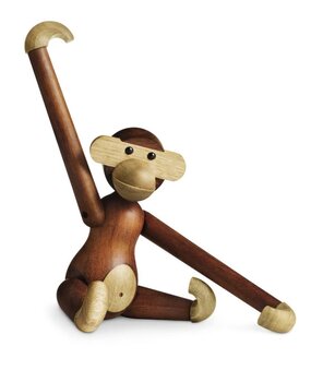 Kay Bojesen Denmark Kay Bojesen Monkey small H19.5cm teak en limba aap