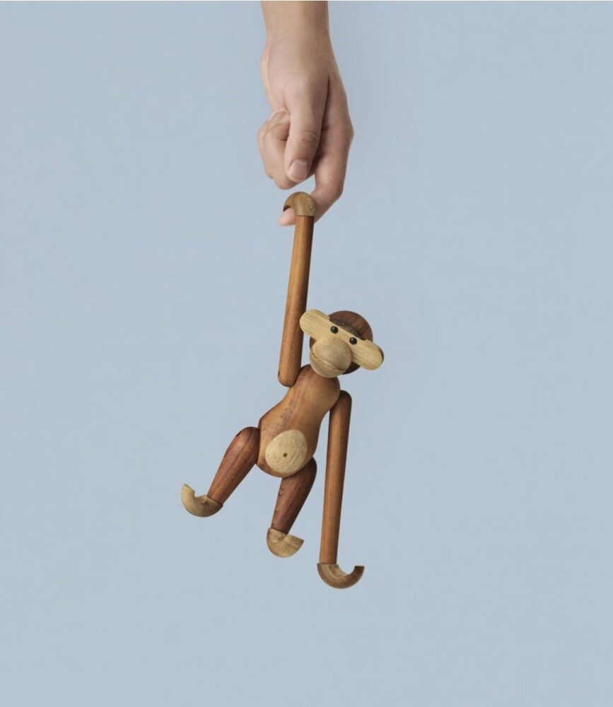 Kay Bojesen Denmark Kay Bojesen Monkey small H19.5cm teak limba Kay Bojesen Denmark Kay Bojesen Monkey small H19.5cm teak limba