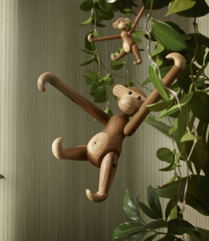 Kay Bojesen Denmark Kay Bojesen Monkey Small teak en limba