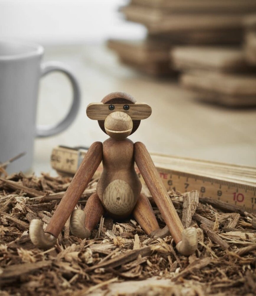 Kay Bojesen Denmark Kay Bojesen Monkey Small teak en limba