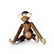 Kay Bojesen Denmark Kay Bojesen Monkey small H19.5cm teak en limba Kay Bojesen Denmark Kay Bojesen Monkey small H19.5cm teak en limba