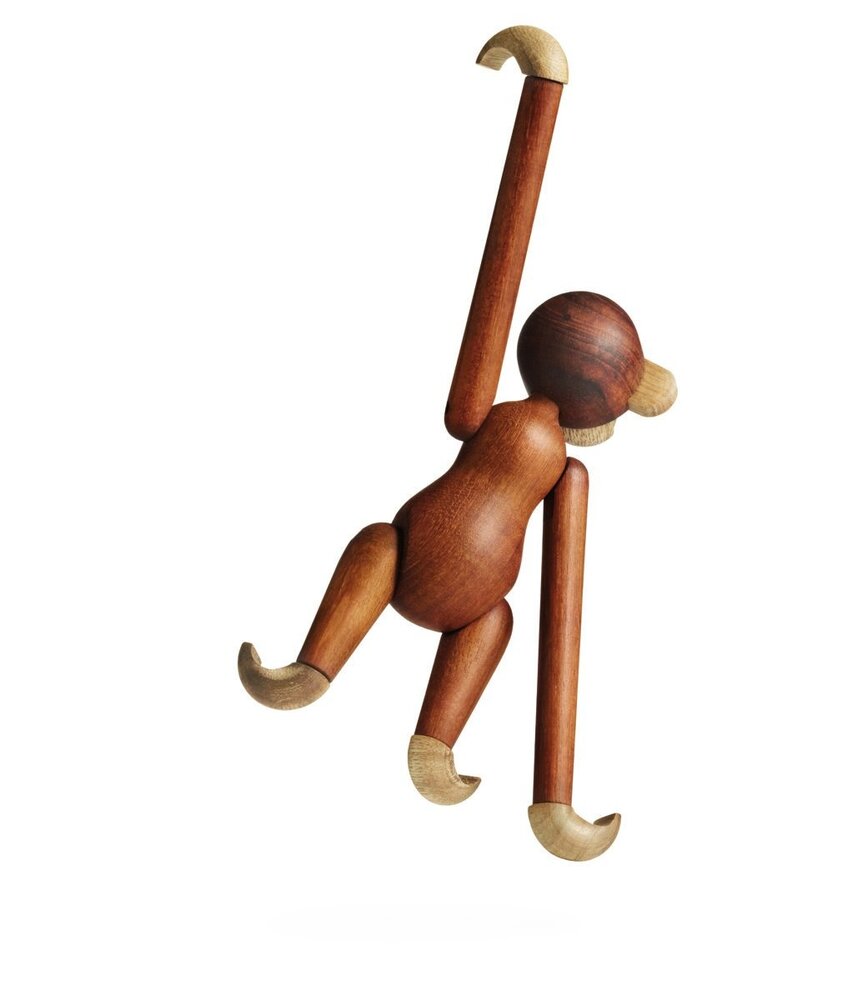 Kay Bojesen Denmark Kay Bojesen Monkey small H19.5cm teak limba Kay Bojesen Denmark Kay Bojesen Monkey small H19.5cm teak limba