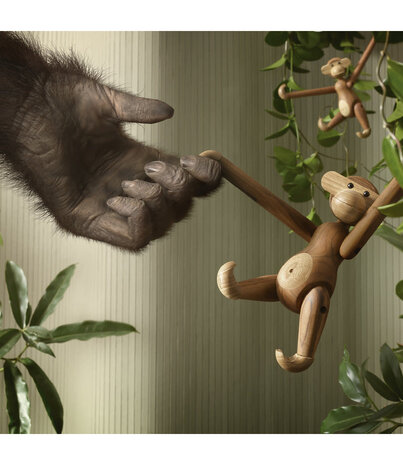 Kay Bojesen Denmark Kay Bojesen Monkey small H19.5cm teak limba Kay Bojesen Denmark Kay Bojesen Monkey small H19.5cm teak limba