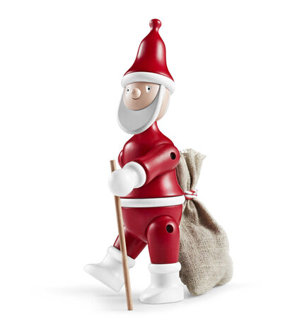 Kay Bojesen Denmark Kay Bojesen Santa Claus H19.5 cm red-white Kay Bojesen Denmark Kay Bojesen Santa Claus H19.5 cm red-white