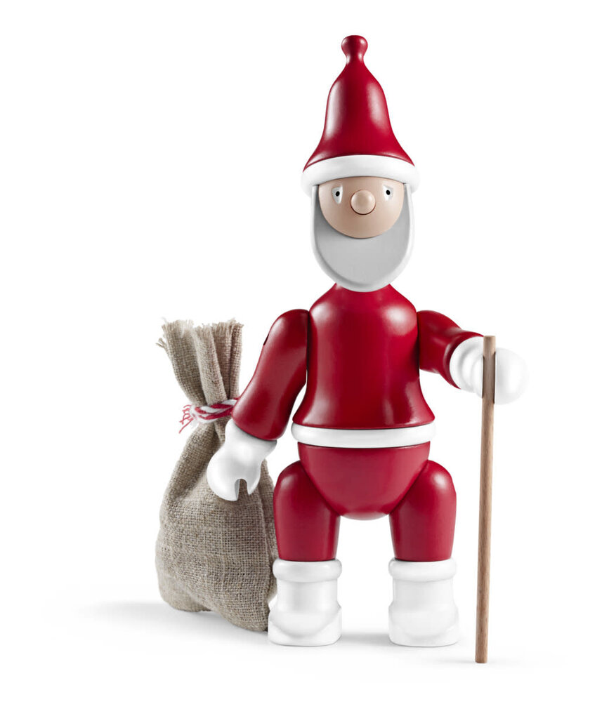 Kay Bojesen Denmark Kay Bojesen Santa Claus H19.5 cm red-white Kay Bojesen Denmark Kay Bojesen Santa Claus H19.5 cm red-white