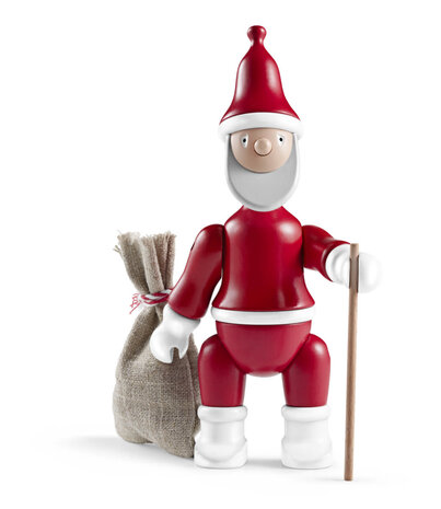 Kay Bojesen Denmark Kay Bojesen Santa Claus H19.5 cm red-white Kay Bojesen Denmark Kay Bojesen Santa Claus H19.5 cm red-white