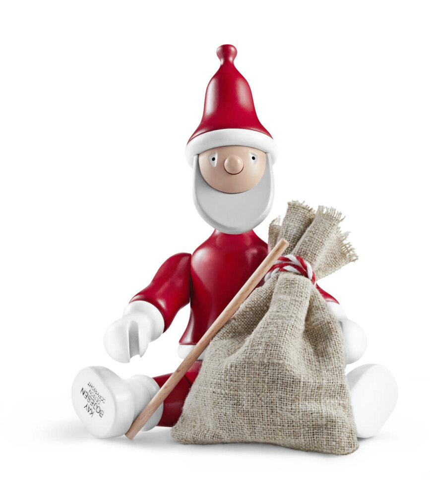 Kay Bojesen Denmark Kay Bojesen Santa Claus H19.5 cm red-white Kay Bojesen Denmark Kay Bojesen Santa Claus H19.5 cm red-white