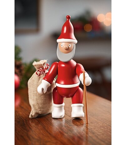 Kay Bojesen Denmark Kay Bojesen Santa Claus H19.5 cm red-white Kay Bojesen Denmark Kay Bojesen Santa Claus H19.5 cm red-white