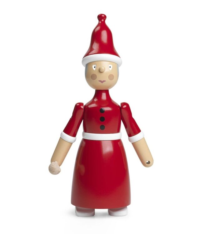 Kay Bojesen Kay Bojesen Santa Clara - Mrs Santa H19.5 cm red-white