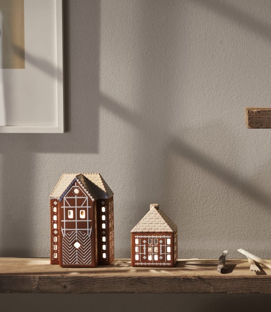 Kähler Design Kähler Design Urbania Gingerbread Light House H17cm Kähler Design Kähler Design Urbania Gingerbread Light House H17cm