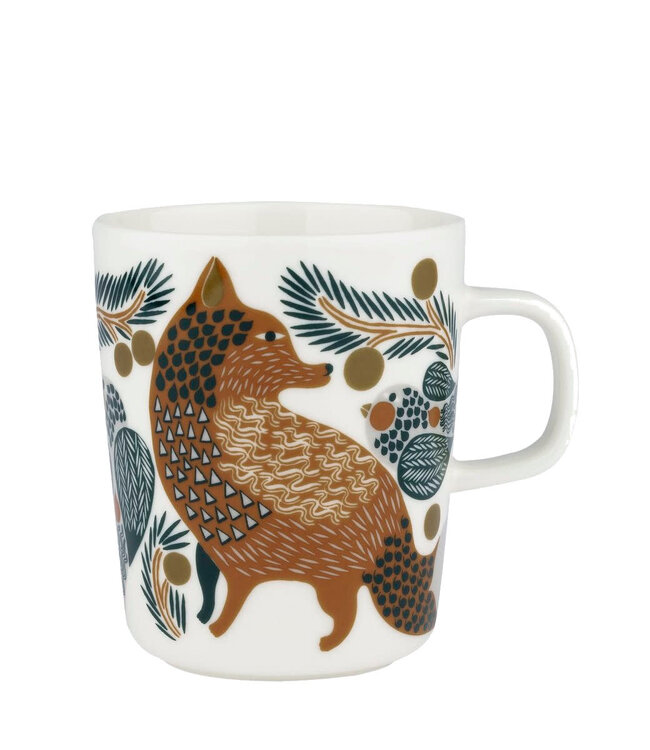 Marimekko Marimekko Ketunmarja cup 2.5dl brown-dark green