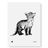 Teemu Järvi Teemu Järvi Poster Fox cub 30 x 40 cm black and white Teemu Järvi Teemu Järvi Poster Fox cub 30 x 40 cm black and white