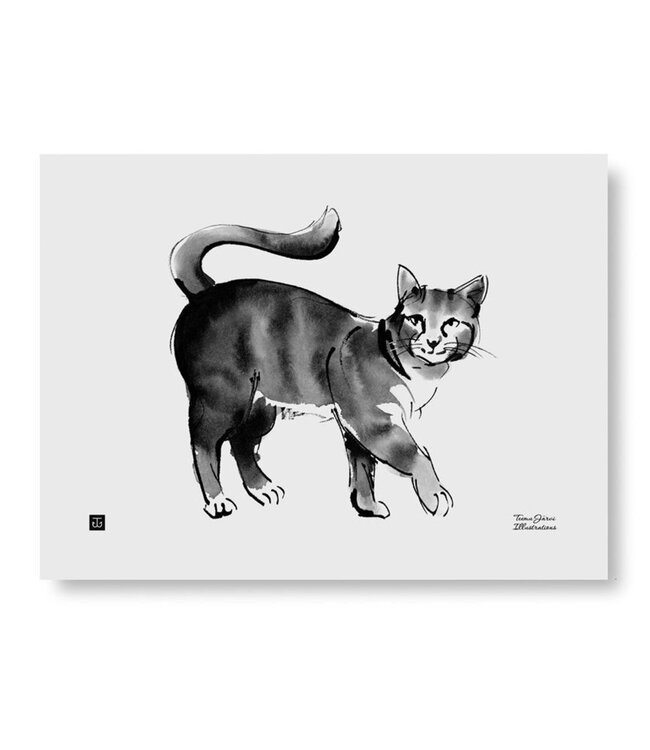 Teemu Järvi Teemu Järvi Poster Cat 30 x 40 cm