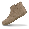 Glerups Glerups Boot Slipper Sand with leather sole (various sizes) Glerups Glerups Boot Slipper Sand with leather sole (various sizes)