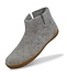 Glerups Boot Slipper with rubber honey sole (various sizes) Grey Glerups Boot Slipper with rubber honey sole (various sizes) Grey