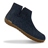 Glerups Glerups Boot Slipper with rubber honey sole (various sizes) Denim Glerups Glerups Boot Slipper with rubber honey sole (various sizes) Denim