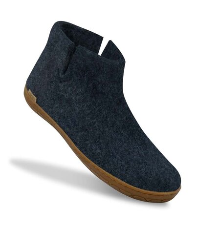 Glerups Glerups Boot met rubberen honing zool (diverse maten) Denim Pantoffel Glerups Glerups Boot met rubberen honing zool (diverse maten) Denim Pantoffel