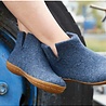 Glerups Glerups Boot Slipper with rubber honey sole (various sizes) Denim Glerups Glerups Boot Slipper with rubber honey sole (various sizes) Denim