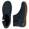 Glerups Glerups Boot Slipper with rubber honey sole (various sizes) Denim Glerups Glerups Boot Slipper with rubber honey sole (various sizes) Denim