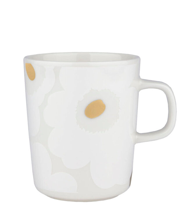 Marimekko Marimekko Unikko 2.5dl beker met goud-accent