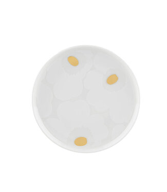 Marimekko Marimekko Unikko 13.5cm plate with gold accent